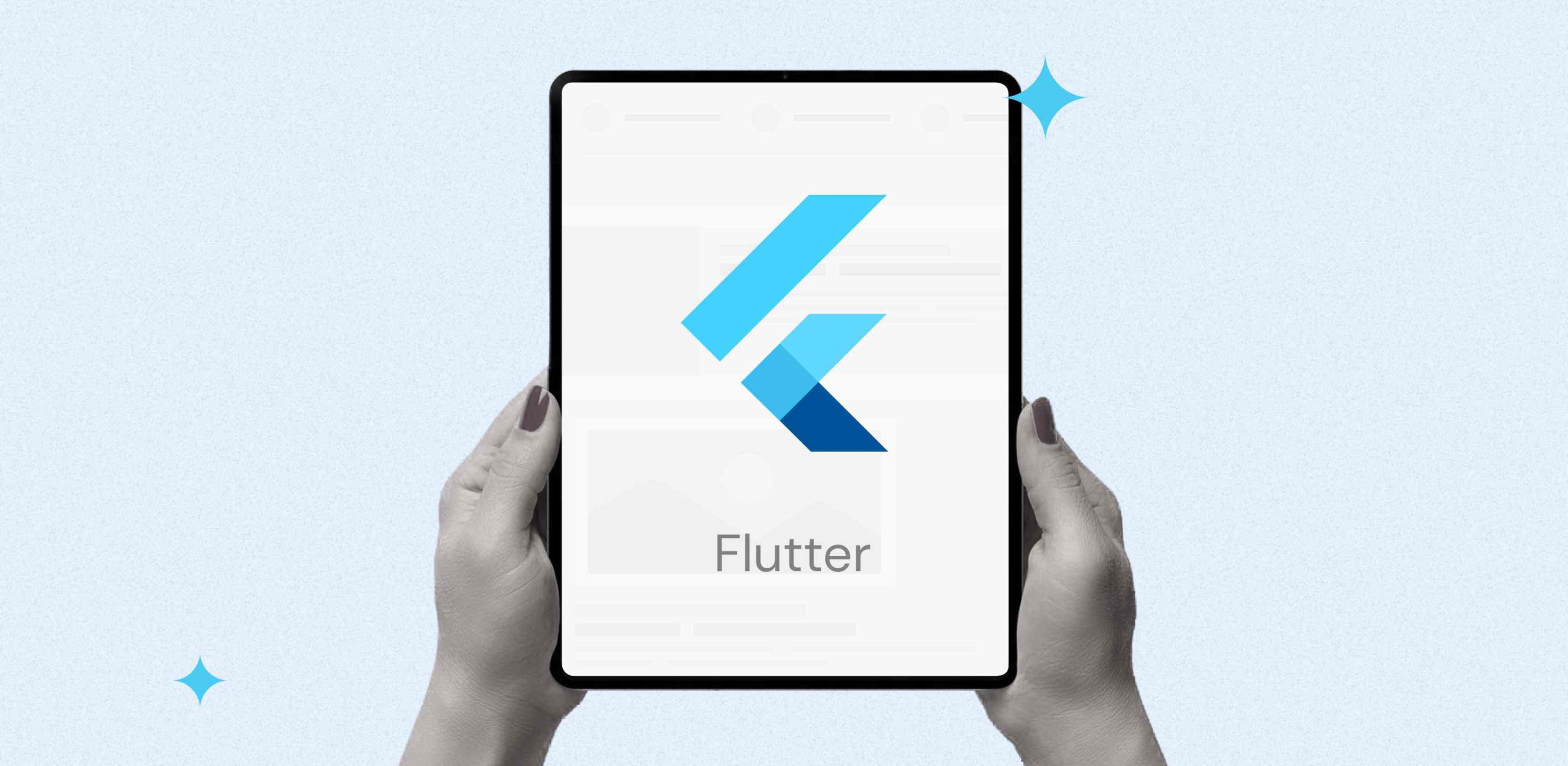 Flutter app development